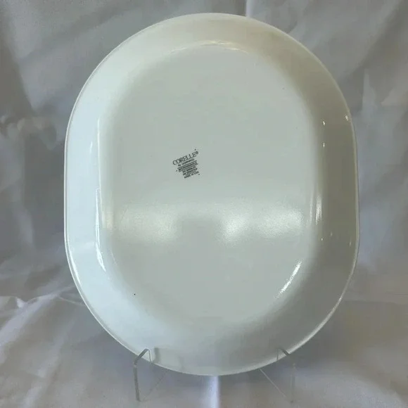 Vintage Corelle Rose Duo Serving Platter 12½" x 10" EXCELLENT CONDITION - Picture 2 of 3